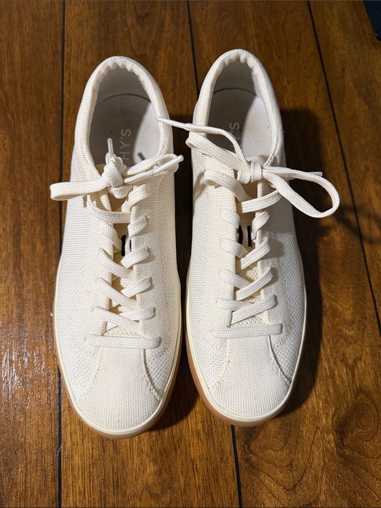 Rothy's Shoes - Rothy's Cream Canvas Women's Sneakers